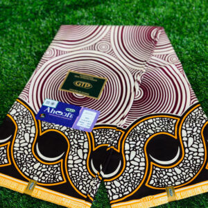 GTP AhO)fε Classic African Print Textile 6 Yards