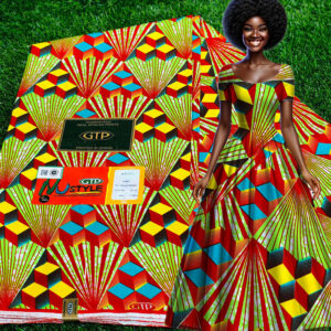 GTP NUstyle Africa Print Cloth 6Yards 3 Model